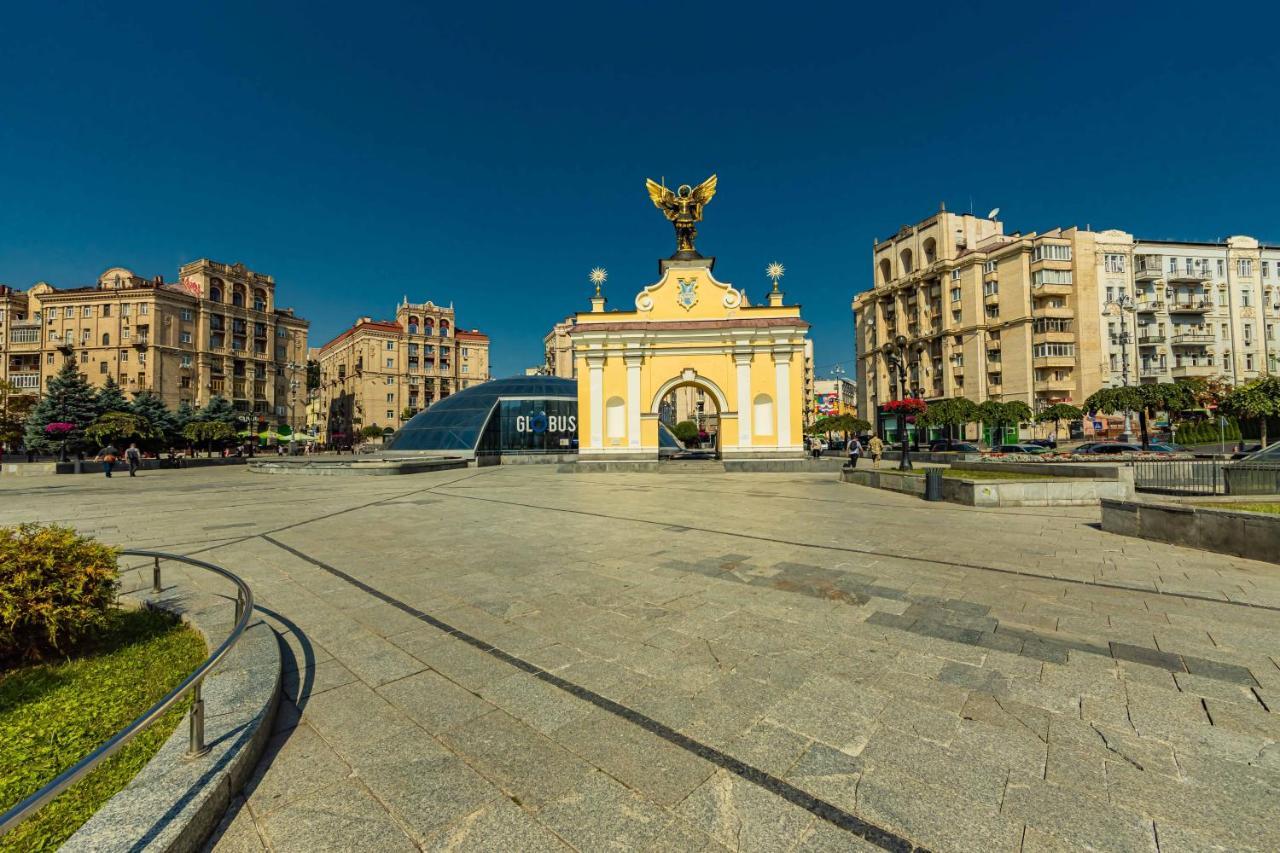 Однокімнатні Апартаменти На Майдані, Дистанційне Заселення 24Х7 كييف المظهر الخارجي الصورة